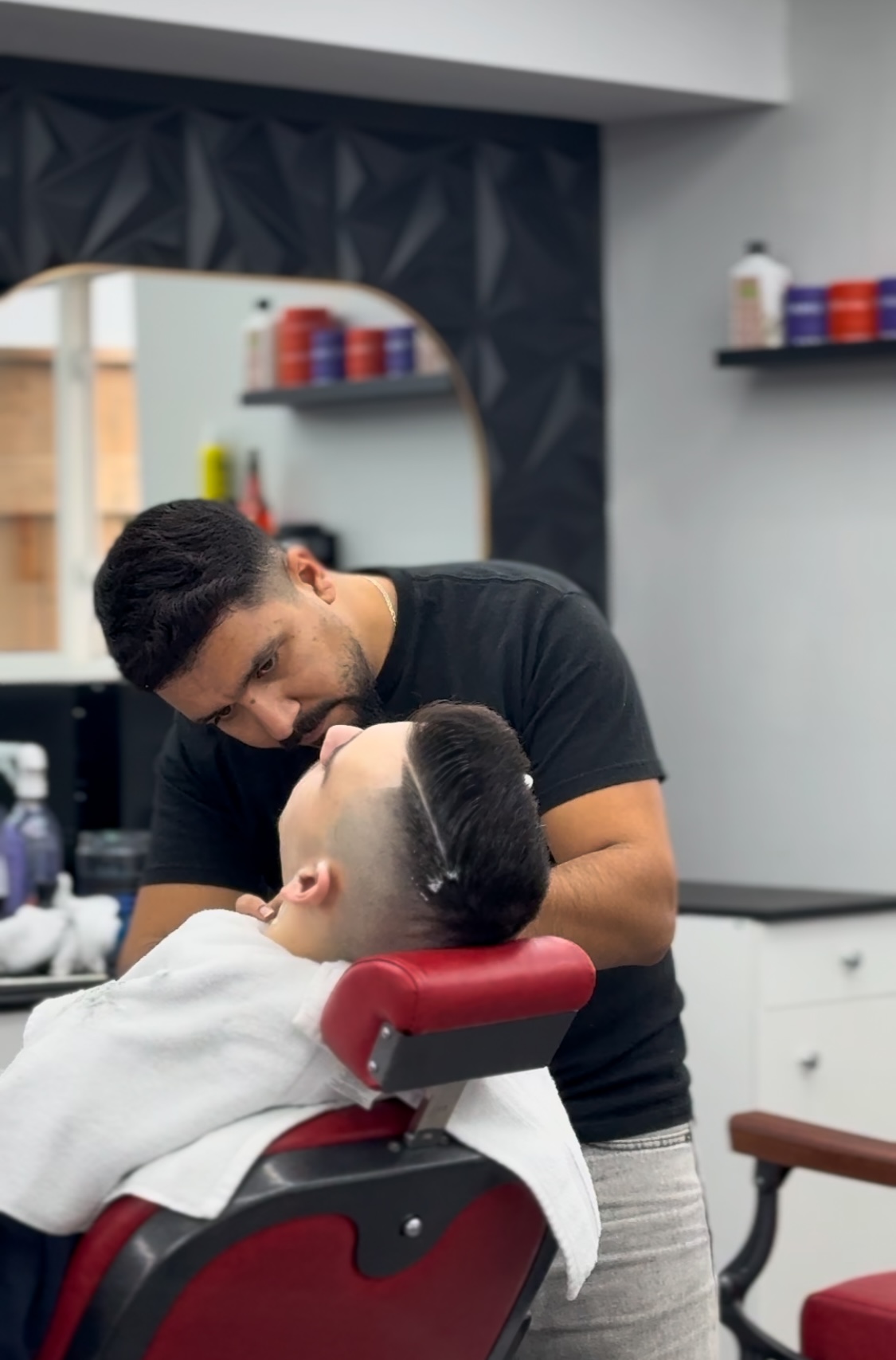Clean kids' haircut and fade at Sam's Scissors, St. Catharines