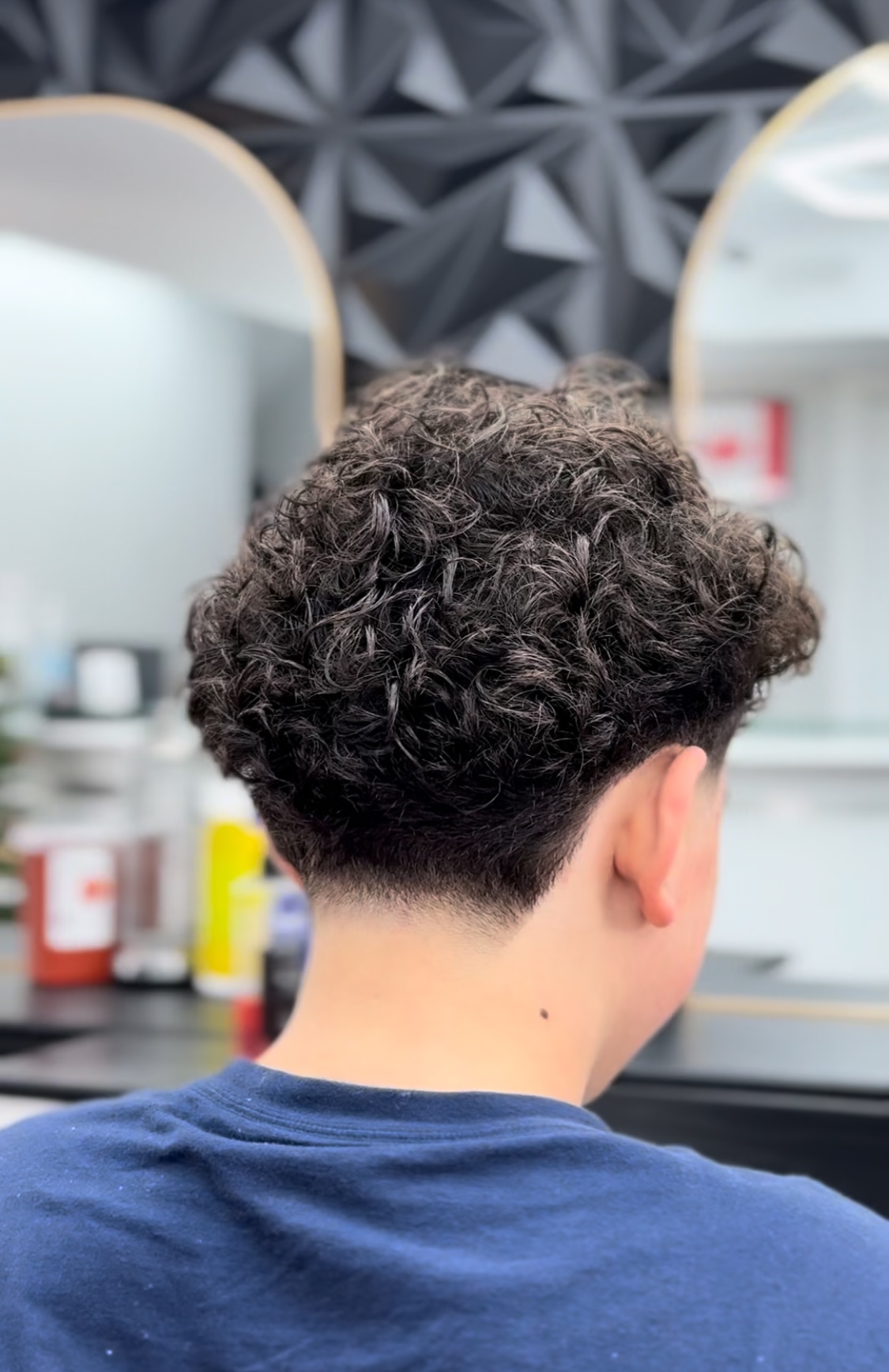 Beard trim and shape-up at Sam's Scissors